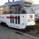 MKT 803N wagon 21 na przystanku w Zgierzu